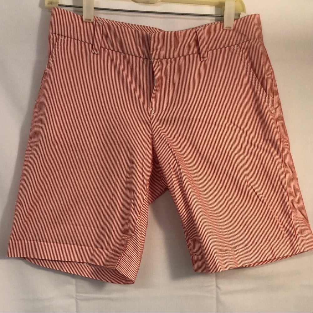 Tommy Hilfiger Red & White Striped Shorts Sz 12/14